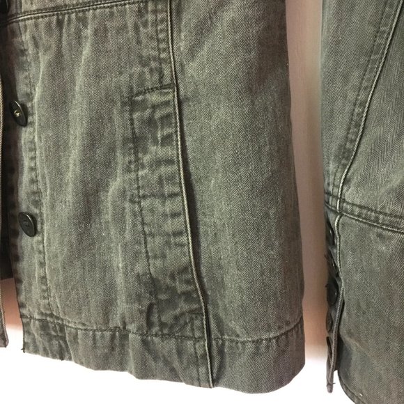 Boho Style Scandinavian Gray Jean Jacket - Picture 7 of 9